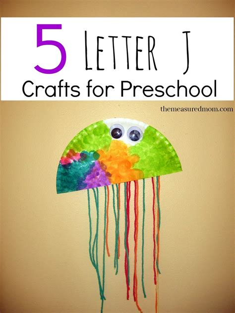 Letter J Arts And Crafts For Kindergarten