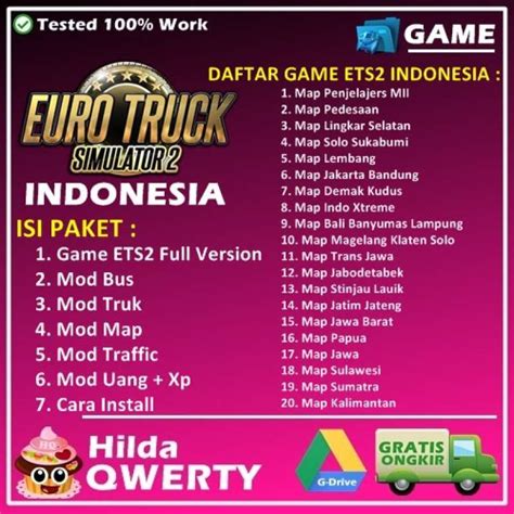 Promo Ets2 Euro Truck Simulator 2 Mod Indonesia Untuk Pc Laptop ...