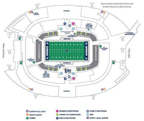 At&t Stadium Seat Map | Cabinets Matttroy