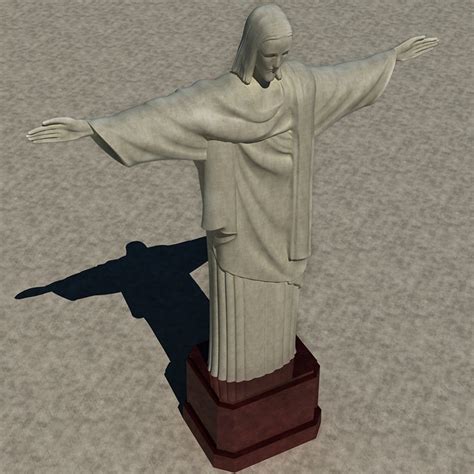 Cristo Redentor 3d Model