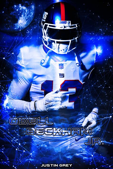 Odell Beckham Jr. Poster Design on Behance