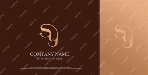 Premium Vector | Initial sy logo design vector