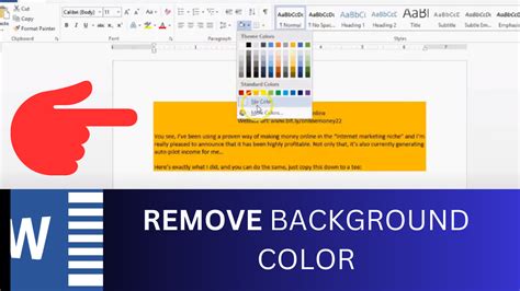 3 Ways to Remove Background Color From Pasted Text in Word - Online ...