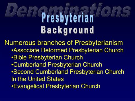 Denominations of men will be uprooted, Mt. 15:13, ppt download