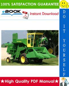 John Deere 55 Combine Service Repair Manual – PDF Download