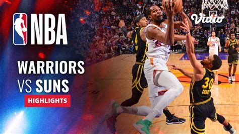 Golden State Warriors vs Phoenix Suns - Highlights | NBA Regular Season 2023/24 | Vidio