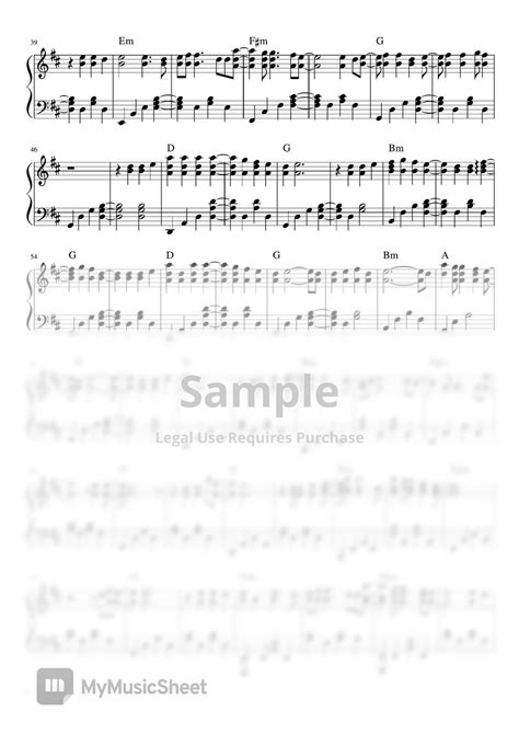 December Avenue - Sa Ngalan ng Pag-ibig (piano sheet music) Sheets by ...