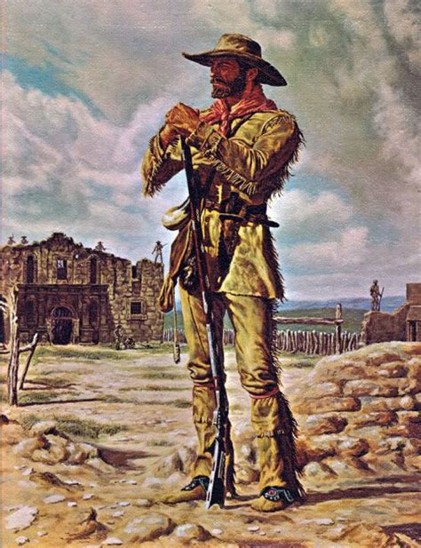 Heroes of the Alamo: William Travis, James Bowie & Davy Crockett Cowboy ...