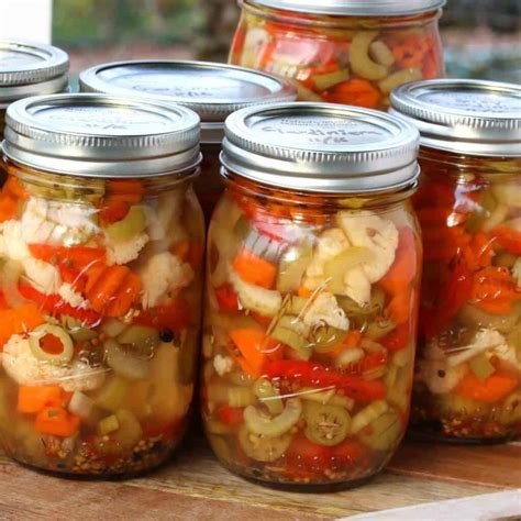 BEST Giardiniera (Hot or Mild) - The Daring Gourmet