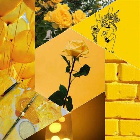 Yellow Aesthetic : Yellow Aesthetic Collage Wallpapers | Hubsristes