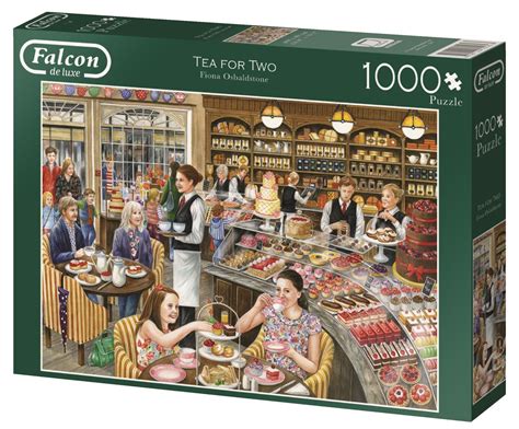 Jumbo Falcon Tea for Two jigsaw puzzle 1000 pieces - Giga-Bikes Tilburg