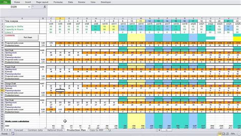 Production Schedule Spreadsheet Template With Maxresdefault Production Schedule Template Excel ...