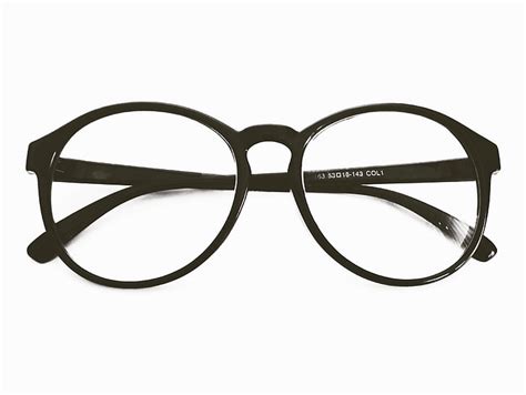 Royalty-Free photo: Eyeglass with black frame in white background | PickPik