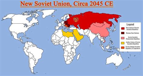 Map of the New USSR and Allies, Circa 2045 CE by RedRich1917 on DeviantArt