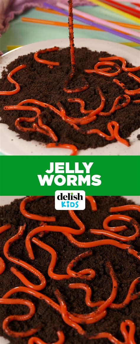 Jelly Worms | Recipe | Jelly worms, Holiday eating, Halloween food for party