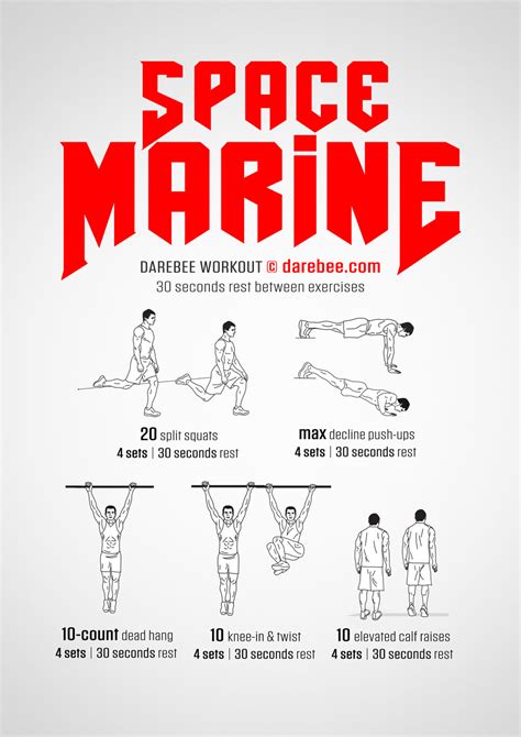 Space Marine Workout