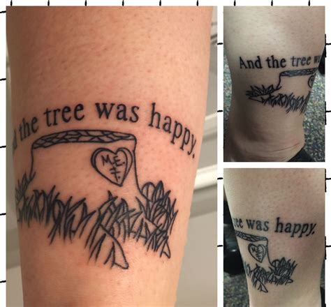 The Giving Tree Tattoo - Shel Silverstein | Giving tree tattoos, Tree tattoo, Tree sleeve tattoo