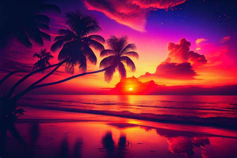 Ocean Sunset Backgrounds