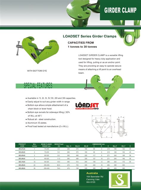 Beam Clamp - New Height Lifting - Lifting Equipment - Clamps for Africa