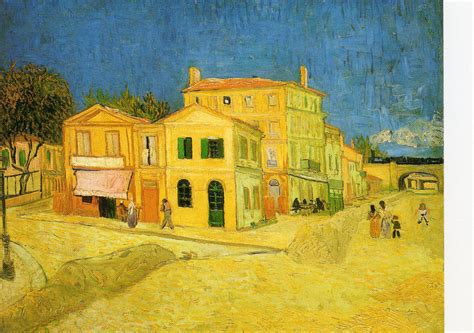 Van Gogh. Vincent's yellow house at Arles. 1888. Van Gogh Museum, Amsterdam. | 노란 그림, 반 고흐 그림, 인상파