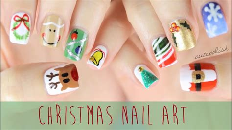 Cute Christmas Nail Art Designs