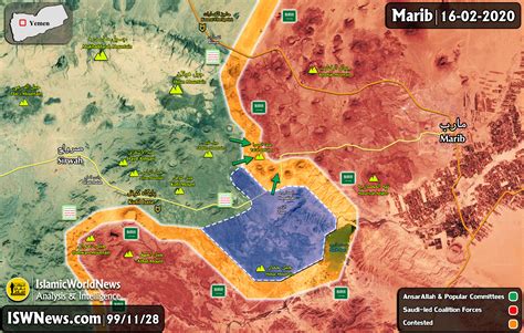 Yemen: Ansar Allah On The Gates Of Marib City! (Map Update) - Islamic ...