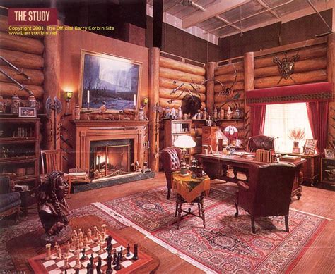 Maurice Minnifield's Study | Northern exposure, Lodge cabin, Cabins and ...