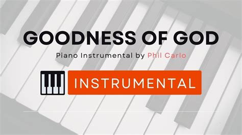 Goodness of God | Piano Instrumental - YouTube