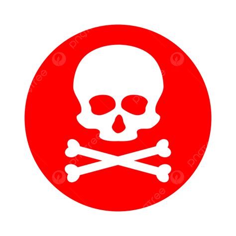 Red Toxic Sign, Toxic Sign, Toxic, Toxic Icon PNG and Vector with ...