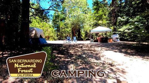 Lake Arrowhead camping - June 2021 - YouTube