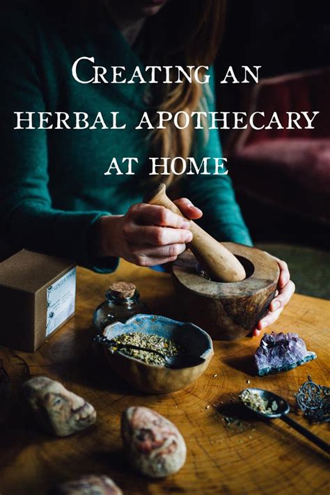 Creating an Herbal Apothecary at Home