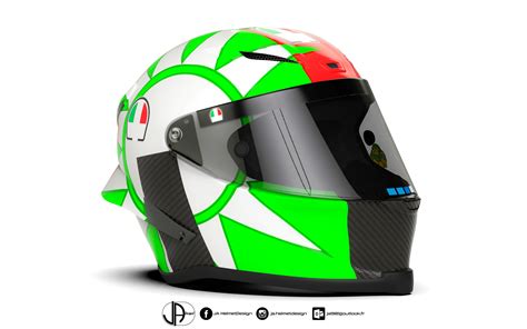 Helmet racing - MotoGP - AG - rossi design 3D model | CGTrader