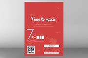 Music Event Flyer | Flyer Templates ~ Creative Market