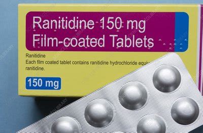 Ranitidine Tablets - Stock Image - C047/5762 - Science Photo Library