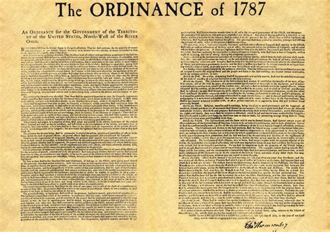 The Northwest Ordinance of 1787 Impacted Enslavement