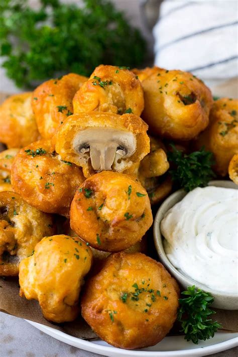 Fried Mushrooms Recipe - Dinner at the Zoo