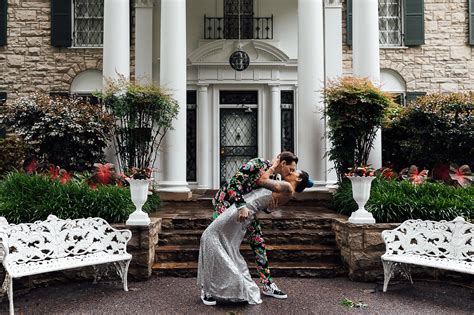 An Upbeat and Unique Wedding at Graceland in Memphis, TN | Beryl & Sean ...