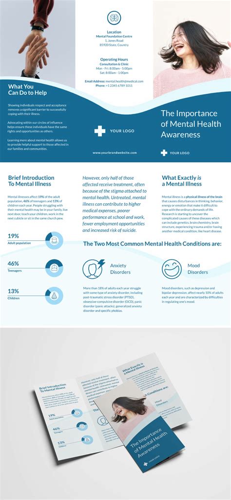 Mental Health Brochure Design