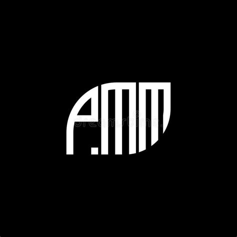 PMM Letter Logo Design on Black Background.PMM Creative Initials Letter ...