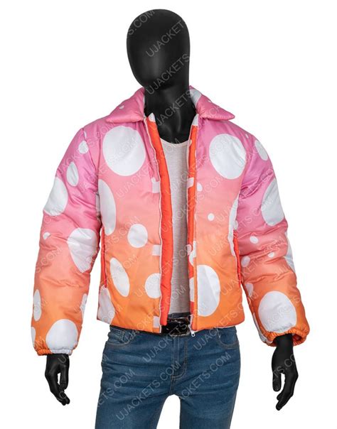 Justin Bieber Peaches Puffer Jacket | Peaches 2021 Tri-Color Jacket