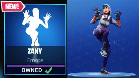 *NEW* ZANY EMOTE/DANCE AVAILABLE NOW! (ALL CHARACTERS DO DANCE) Fortnite Battle Royale - YouTube