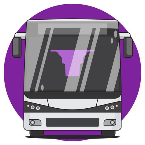 modern city bus front view, vector illustration 16878579 Vector Art at Vecteezy