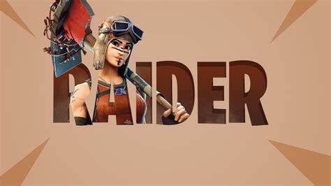 Renegade Raider Fortnite With Pickaxe HD Games Wallpapers | HD ...