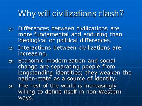 Clash of Civilizations Analysis - ScerletnHubberd