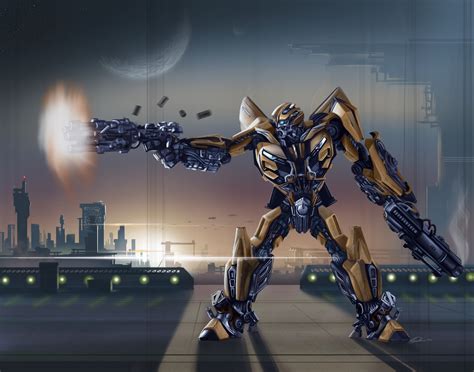 ArtStation - Bumblebee on Cybertron