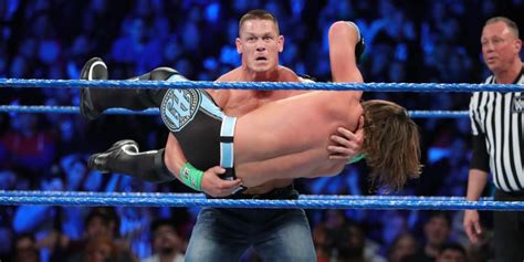 Every Major John Cena Vs AJ Styles WWE Match, Ranked Worst To Best