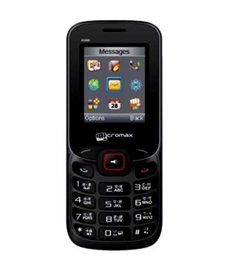 Buy Micromax X088 Plus Dual SIM Basic Phone (Black) Online @ ₹849 from ShopClues