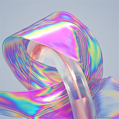 These Iridescent Graphics Inspire Childhood Nostalgia - Creators Burgos, Grid Design, Graphic ...