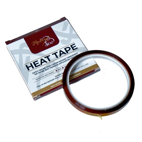 Heat Tape for Holding Pieces When Doing HTV Application – MadamSew