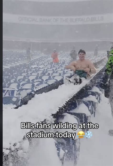 Buffalo Bills Stadium Snow Video Viral